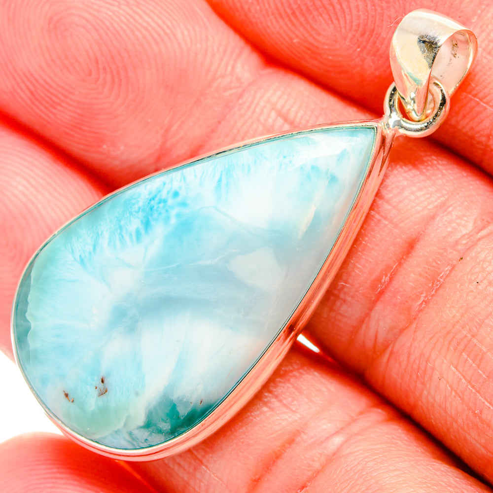 Larimar Pendants handcrafted by Ana Silver Co - PD33743