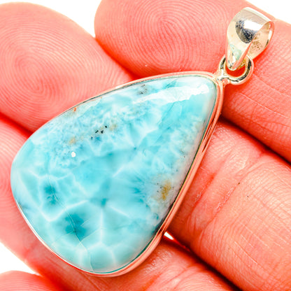 Larimar Pendants handcrafted by Ana Silver Co - PD33749
