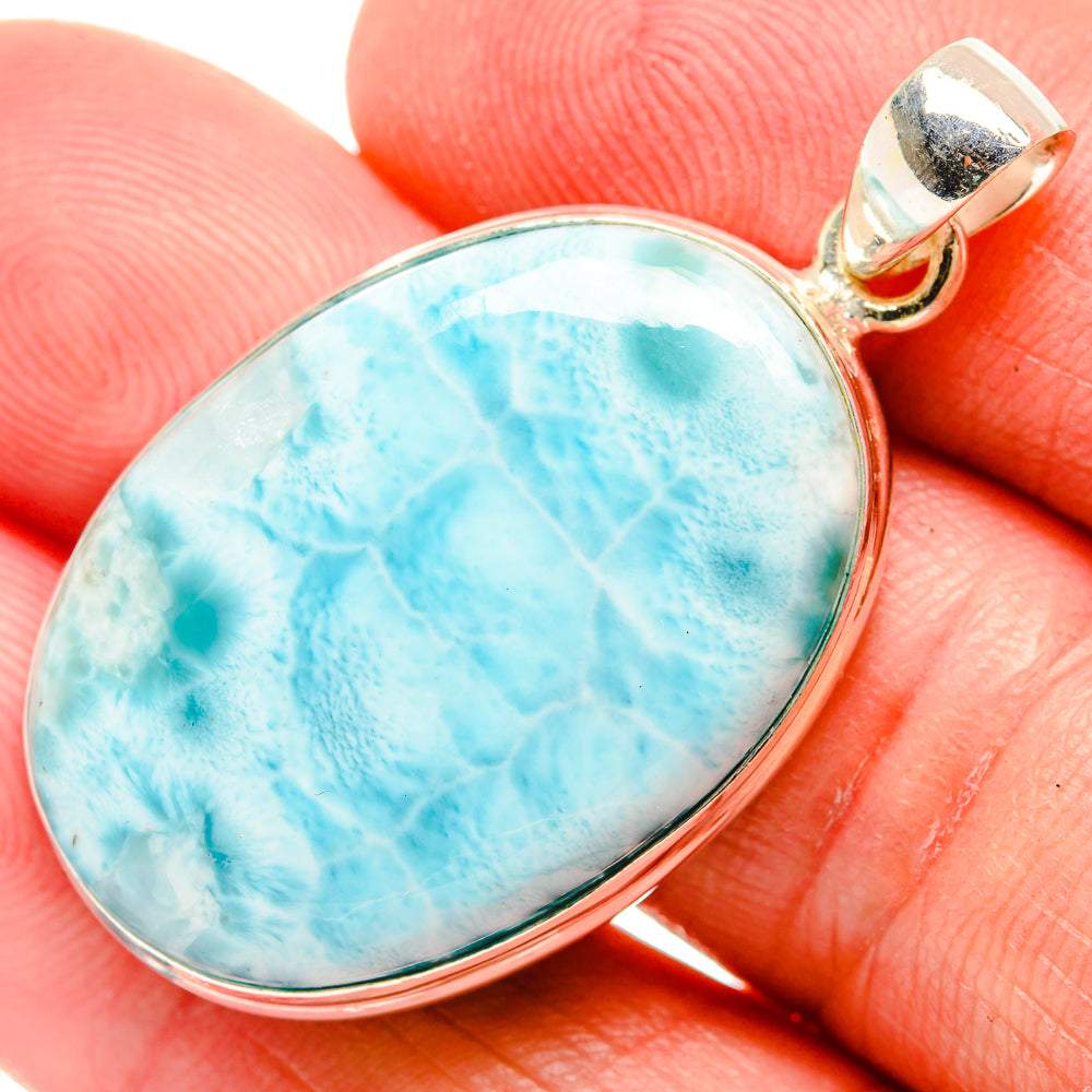 Larimar Pendants handcrafted by Ana Silver Co - PD33753