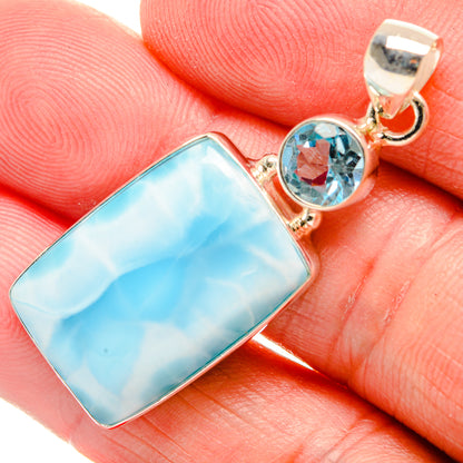 Larimar Pendants handcrafted by Ana Silver Co - PD33761
