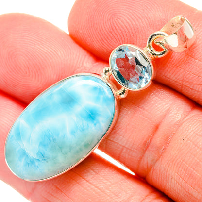 Larimar Pendants handcrafted by Ana Silver Co - PD33762