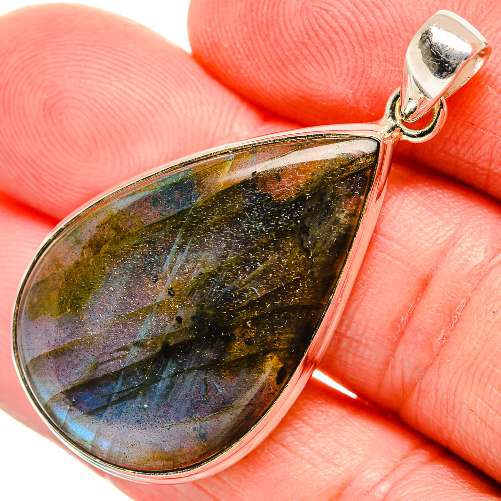 Labradorite Pendants handcrafted by Ana Silver Co - PD33788