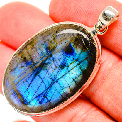 Labradorite Pendants handcrafted by Ana Silver Co - PD33789