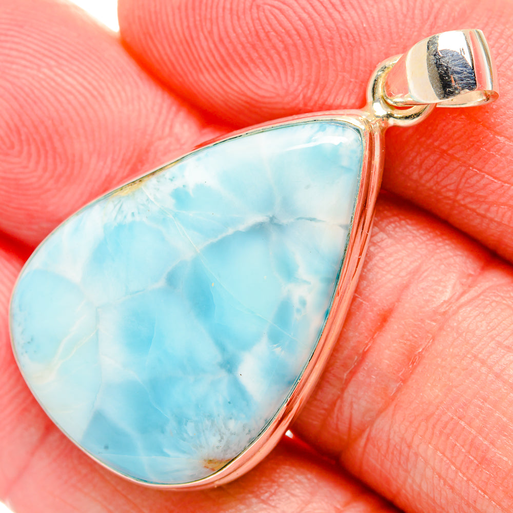 Larimar Pendants handcrafted by Ana Silver Co - PD33821