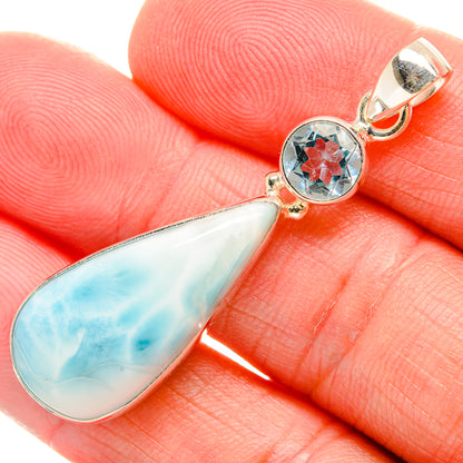 Larimar Pendants handcrafted by Ana Silver Co - PD33833
