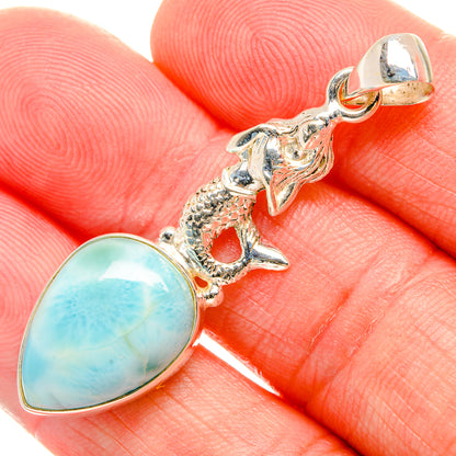 Larimar Pendants handcrafted by Ana Silver Co - PD33836