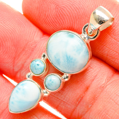 Larimar Pendants handcrafted by Ana Silver Co - PD33846