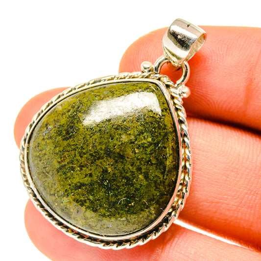 Rainforest Jasper Pendants handcrafted by Ana Silver Co - PD3385