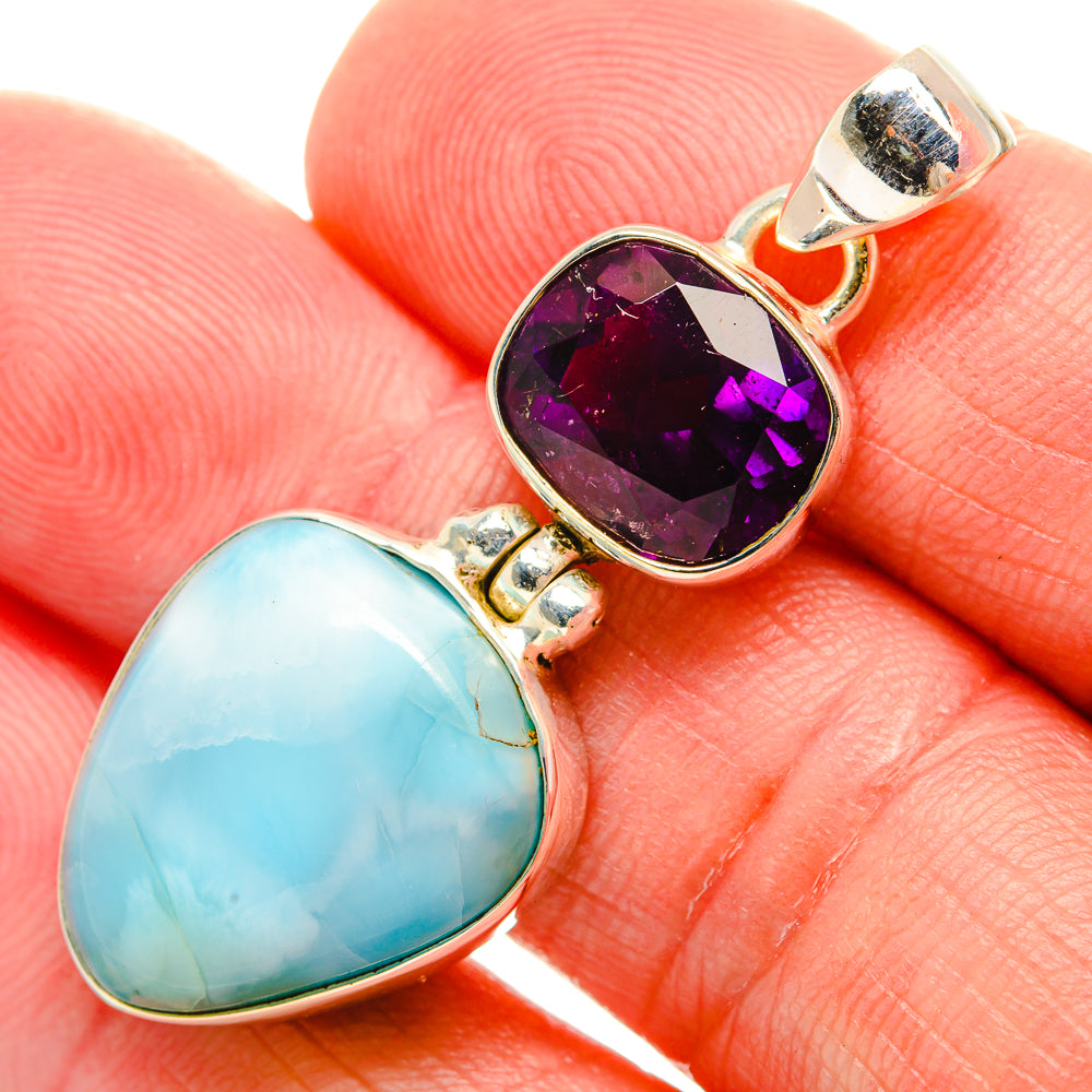 Larimar Pendants handcrafted by Ana Silver Co - PD33862