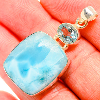 Larimar Pendants handcrafted by Ana Silver Co - PD33864