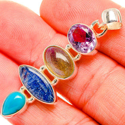 Kyanite Pendants handcrafted by Ana Silver Co - PD33892