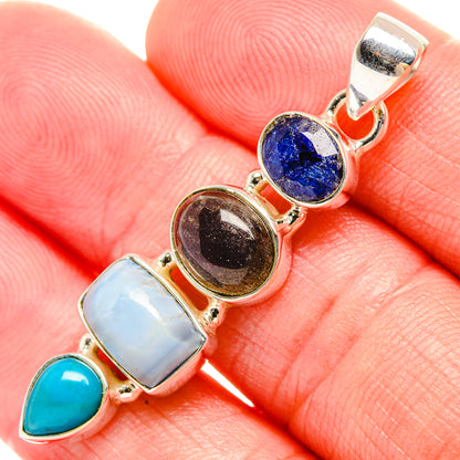 Owyhee Opal Pendants handcrafted by Ana Silver Co - PD33894