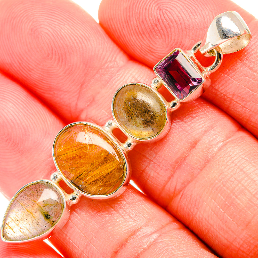 Labradorite Pendants handcrafted by Ana Silver Co - PD33899