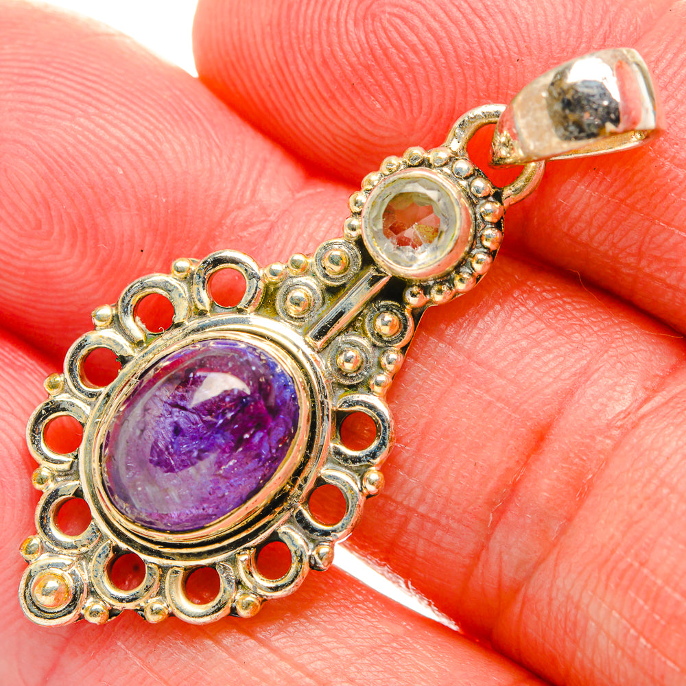 Tanzanite Pendants handcrafted by Ana Silver Co - PD33915