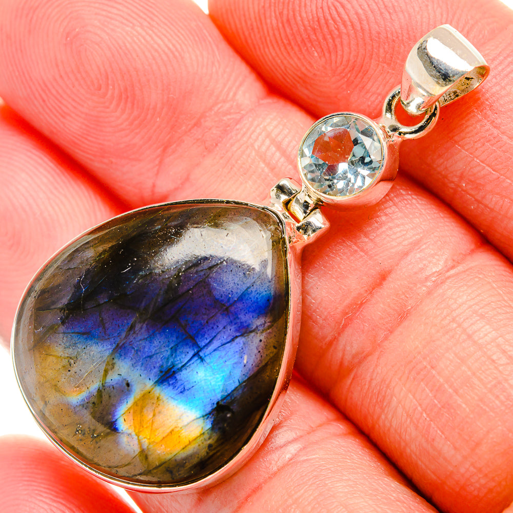 Labradorite Pendants handcrafted by Ana Silver Co - PD33938