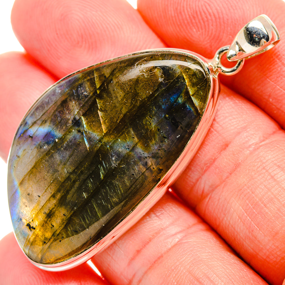 Labradorite Pendants handcrafted by Ana Silver Co - PD33941