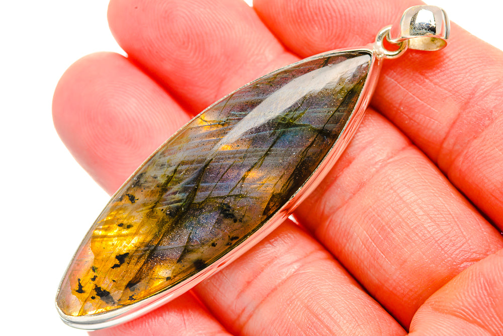 Labradorite Pendants handcrafted by Ana Silver Co - PD33942