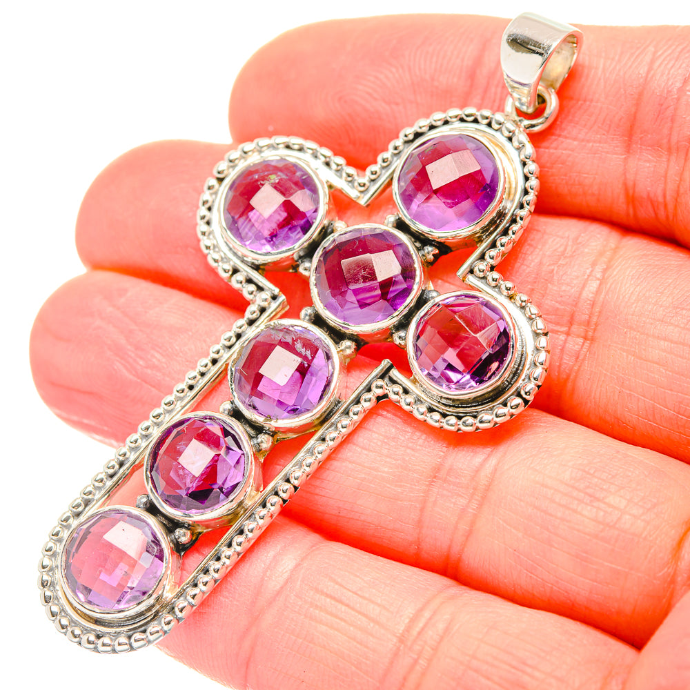 Amethyst Pendants handcrafted by Ana Silver Co - PD33943