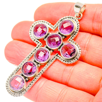 Amethyst Pendants handcrafted by Ana Silver Co - PD33943