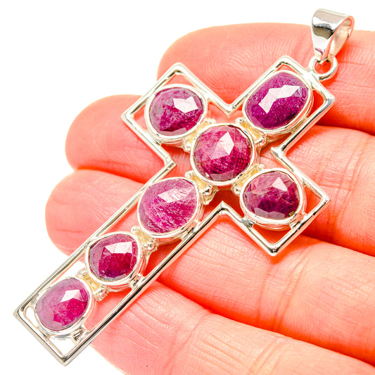 Pink Tourmaline Pendants handcrafted by Ana Silver Co - PD33946