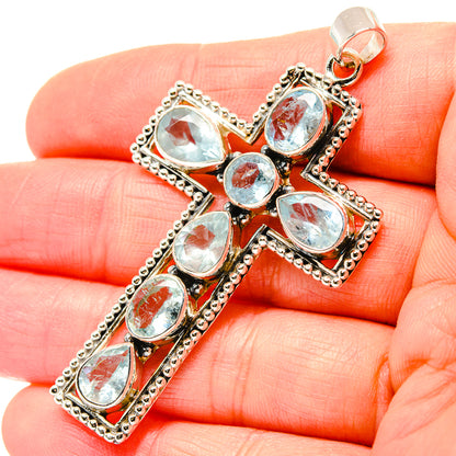 Blue Topaz Pendants handcrafted by Ana Silver Co - PD33954