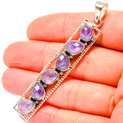 Tanzanite Pendants handcrafted by Ana Silver Co - PD33957