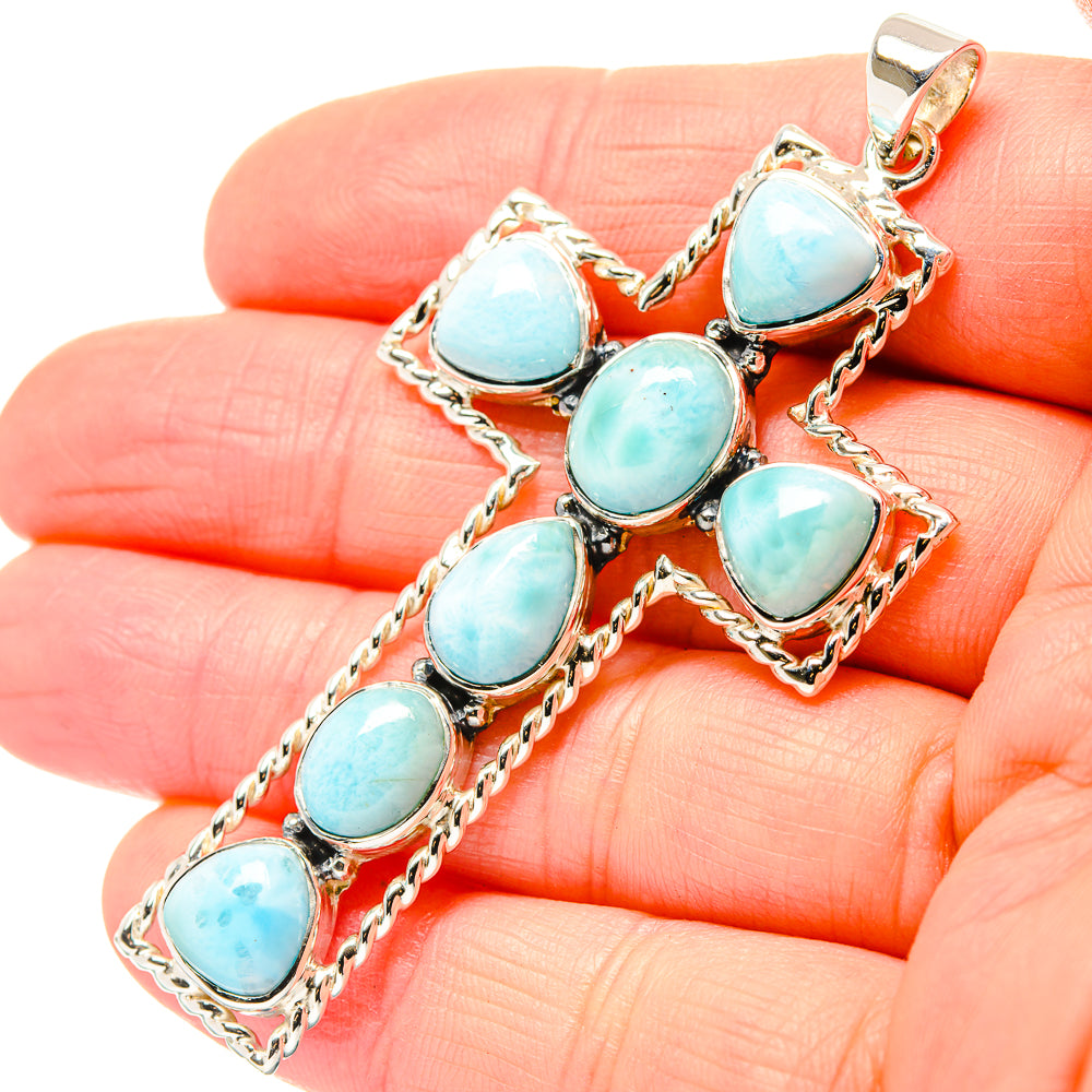 Larimar Pendants handcrafted by Ana Silver Co - PD33958