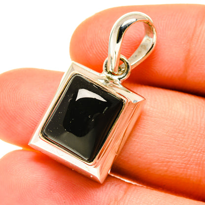 Black Onyx Pendants handcrafted by Ana Silver Co - PD3396