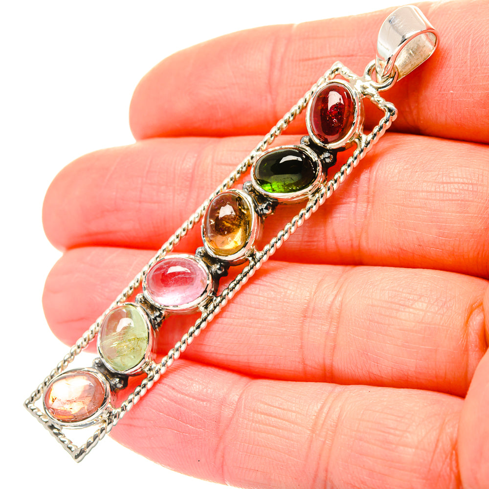 Tourmaline Pendants handcrafted by Ana Silver Co - PD33967