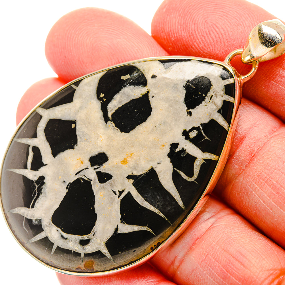 Septarian Geode Pendants handcrafted by Ana Silver Co - PD33978