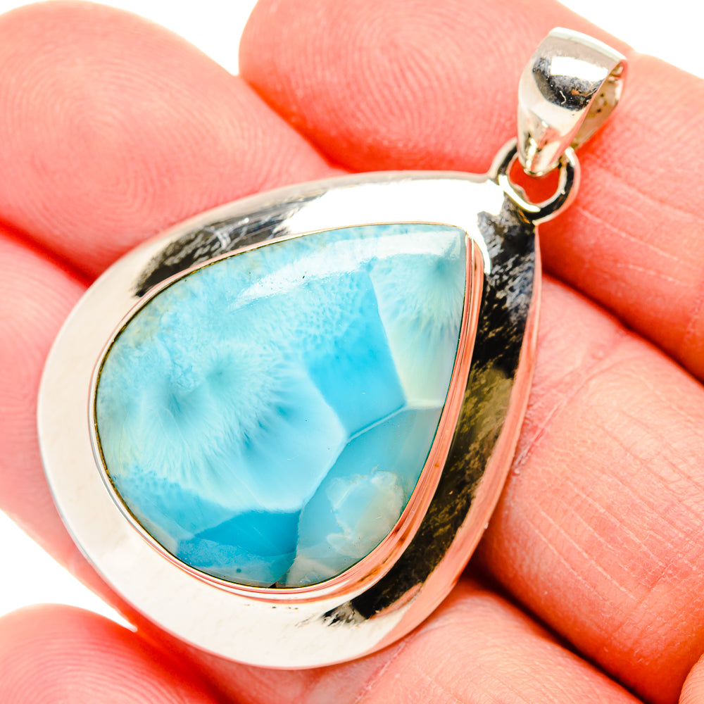 Larimar Pendants handcrafted by Ana Silver Co - PD33983