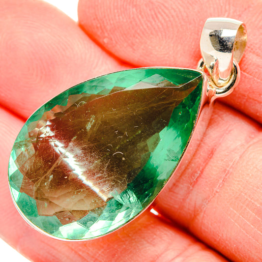 Green Fluorite Pendants handcrafted by Ana Silver Co - PD33984