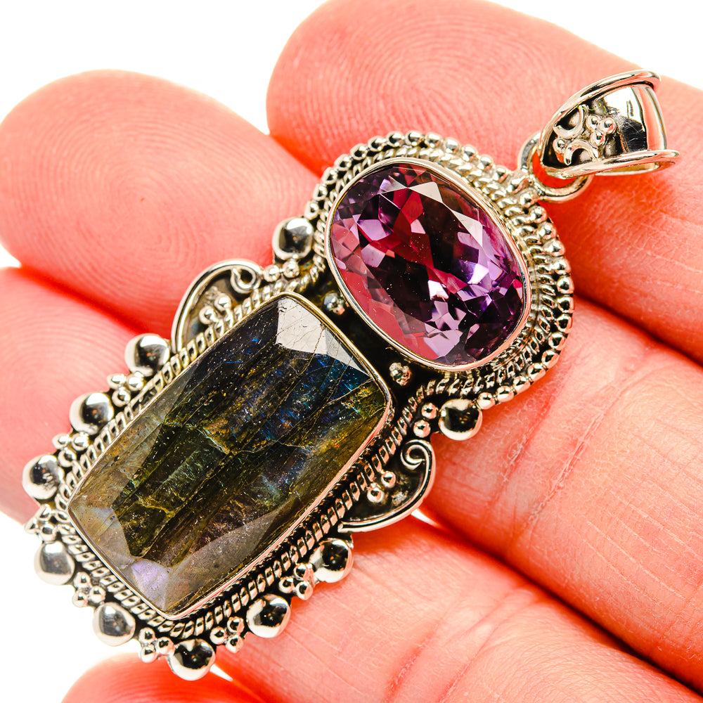 Labradorite Pendants handcrafted by Ana Silver Co - PD33985