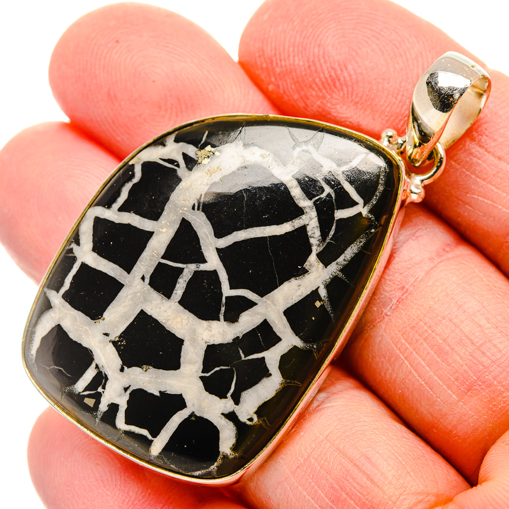 Septarian Geode Pendants handcrafted by Ana Silver Co - PD33987