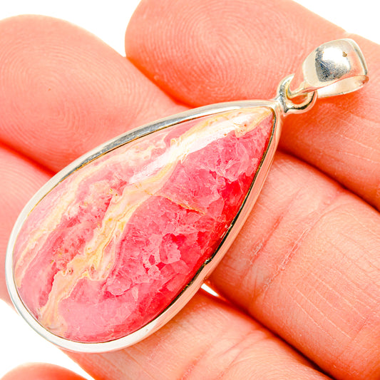 Rhodochrosite Pendants handcrafted by Ana Silver Co - PD33988