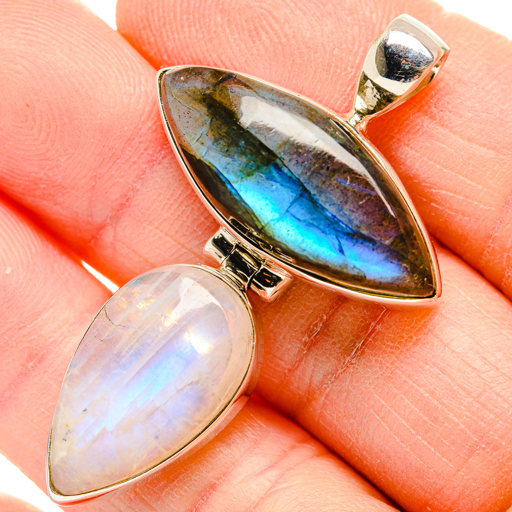 Labradorite Pendants handcrafted by Ana Silver Co - PD33989