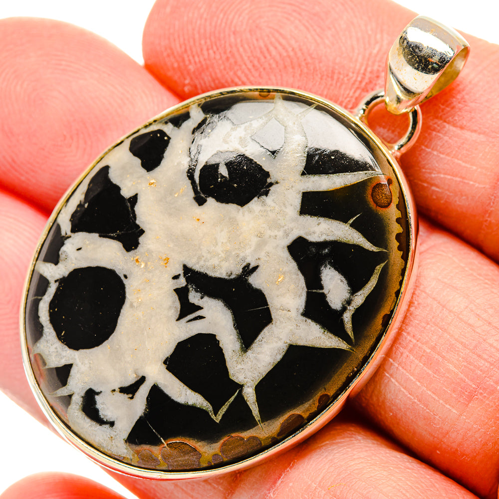 Septarian Geode Pendants handcrafted by Ana Silver Co - PD33995