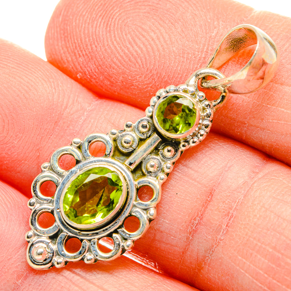 Peridot Pendants handcrafted by Ana Silver Co - PD34026
