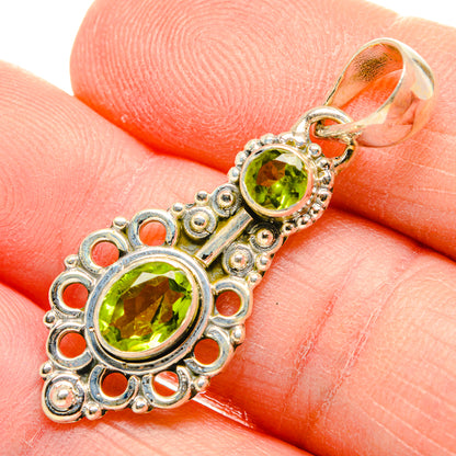 Peridot Pendants handcrafted by Ana Silver Co - PD34026
