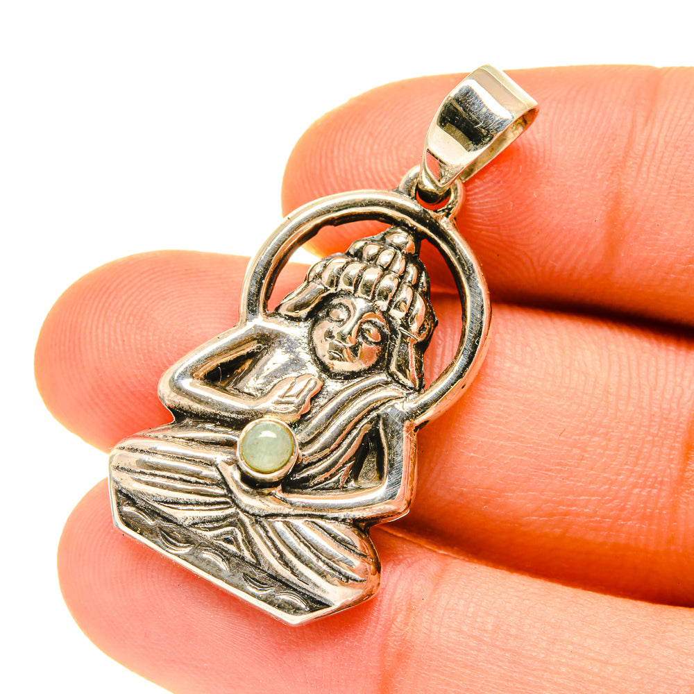 Aqua Chalcedony Pendants handcrafted by Ana Silver Co - PD3403