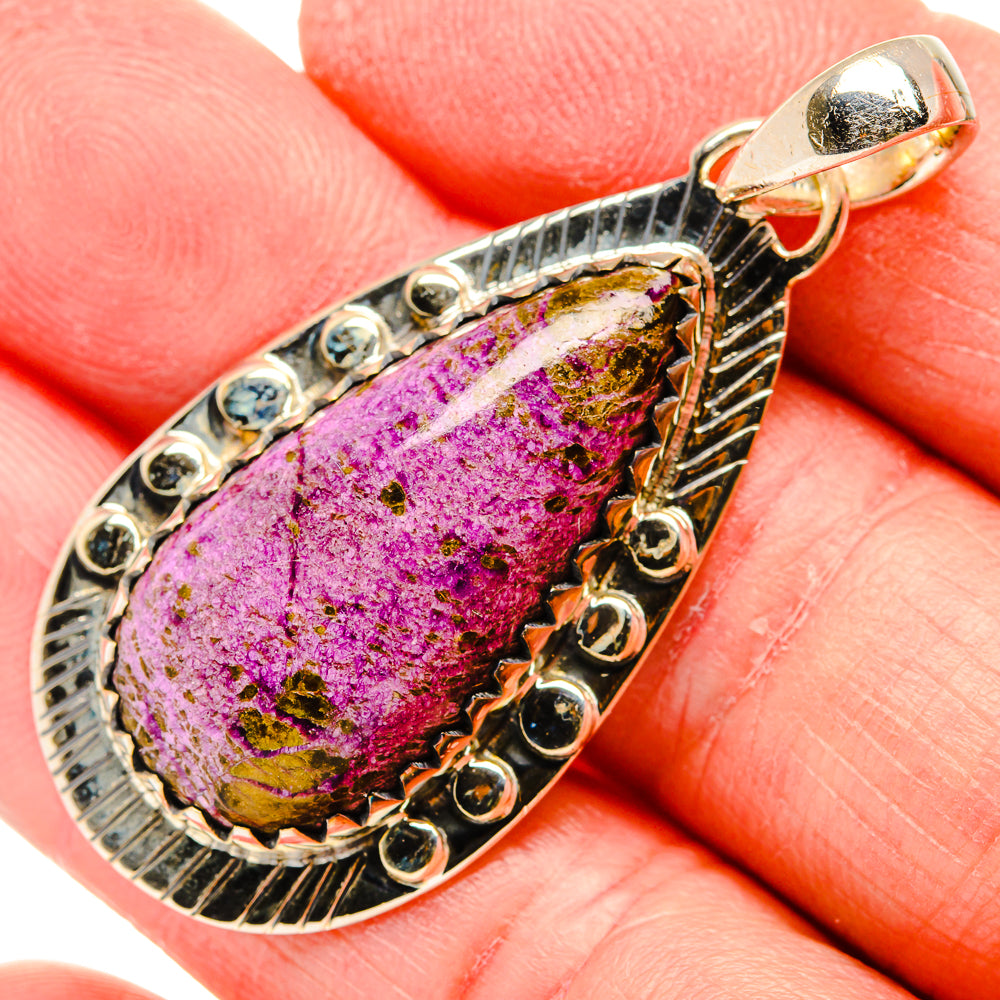 Stichtite Pendants handcrafted by Ana Silver Co - PD34040