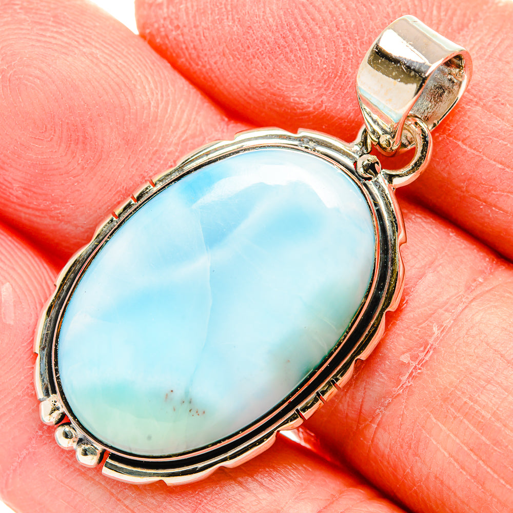 Larimar Pendants handcrafted by Ana Silver Co - PD34046