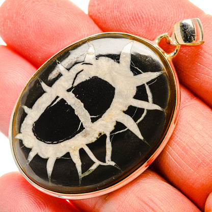 Septarian Geode Pendants handcrafted by Ana Silver Co - PD34080