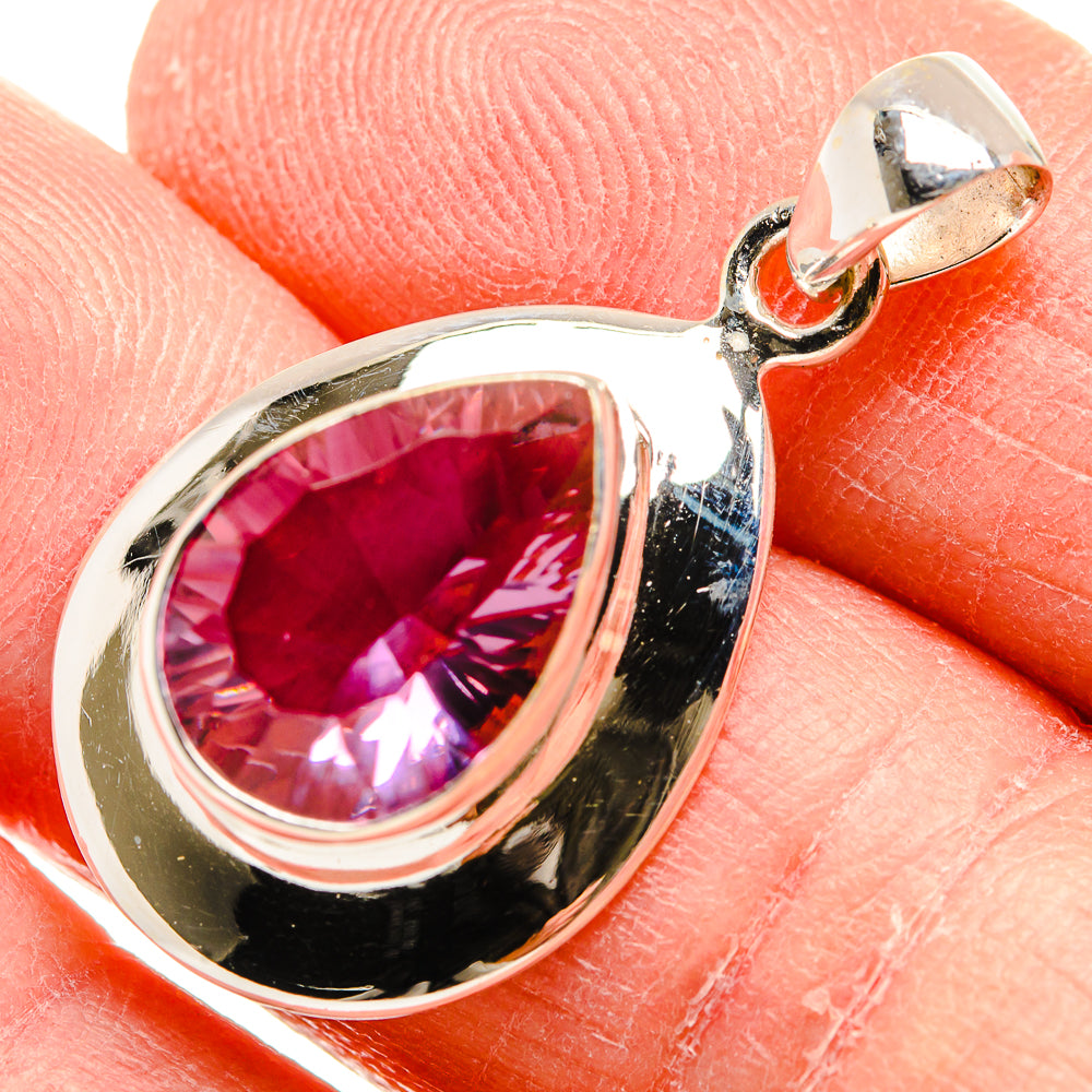 Color Change Alexandrite (Lab.) Pendants handcrafted by Ana Silver Co - PD34083