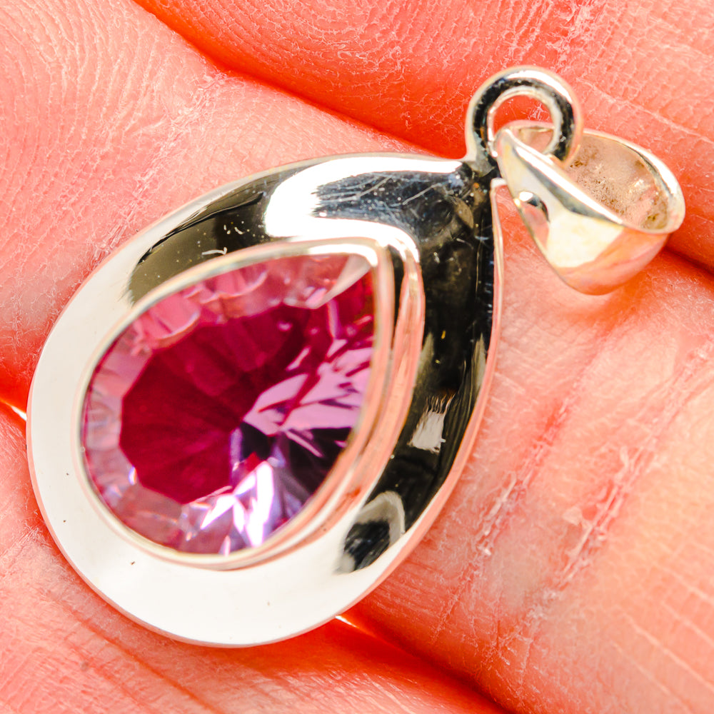 Color Change Alexandrite (Lab.) Pendants handcrafted by Ana Silver Co - PD34085