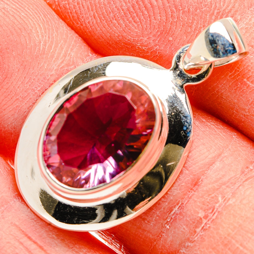 Color Change Alexandrite (Lab.) Pendants handcrafted by Ana Silver Co - PD34088