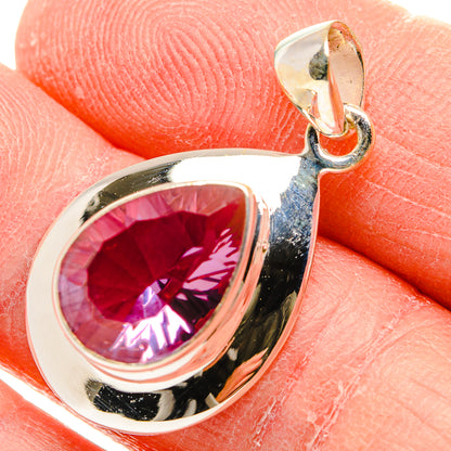 Color Change Alexandrite (Lab.) Pendants handcrafted by Ana Silver Co - PD34089