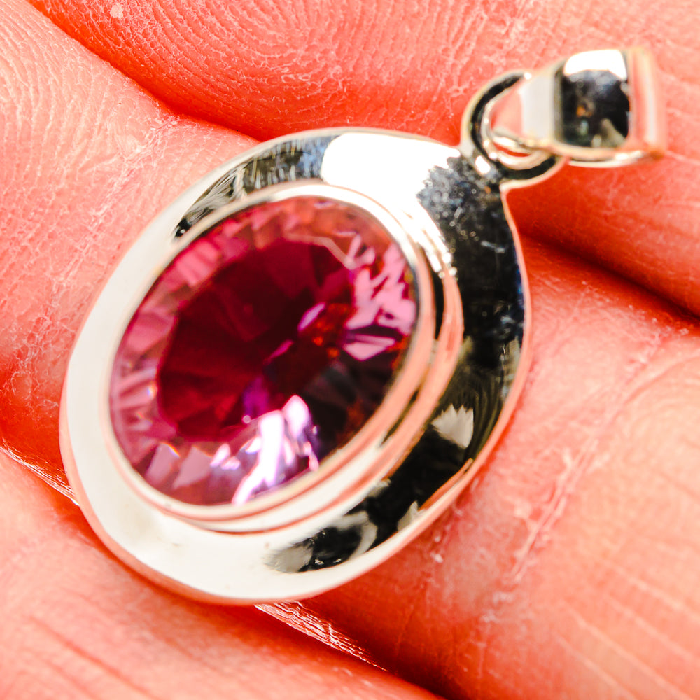Color Change Alexandrite (Lab.) Pendants handcrafted by Ana Silver Co - PD34090