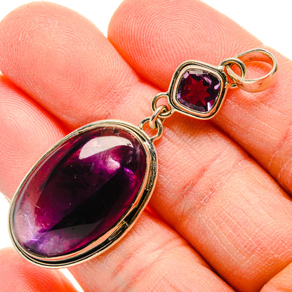 Star Amethyst Pendants handcrafted by Ana Silver Co - PD34096