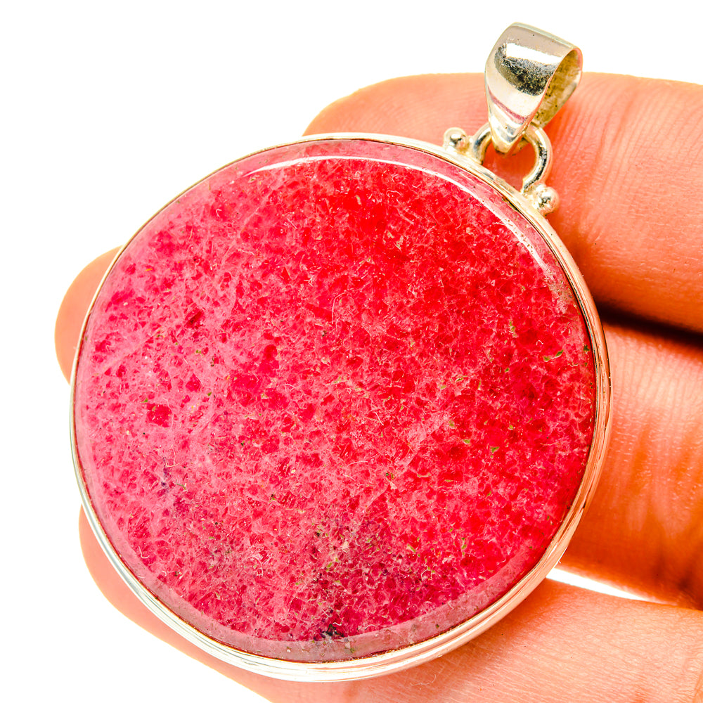 Rhodonite Pendants handcrafted by Ana Silver Co - PD3412